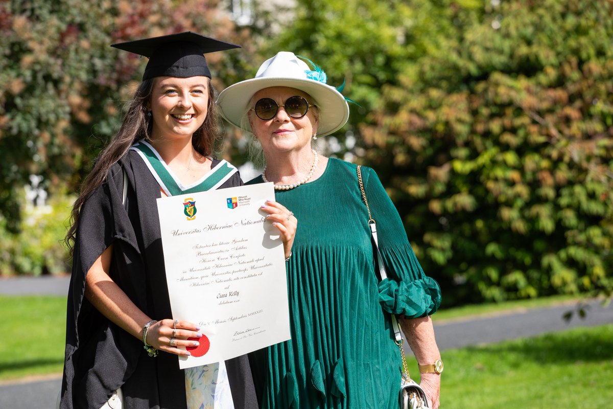MaynoothUni's tweet image. We were delighted to celebrate the achievements of 2357 new MU graduates in ceremonies on campus today 🎓

maynoothuniversity.ie/news-events/mu…