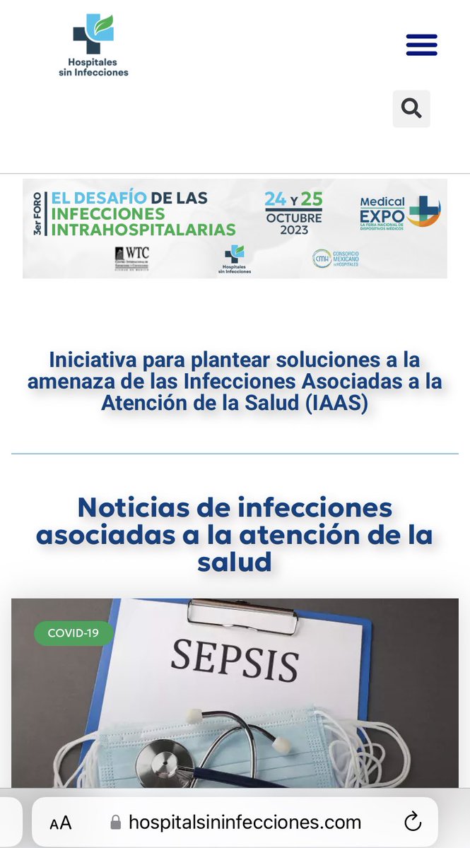 Sepsis_Mx's tweet photo. La Iniciativa @hsininfecciones publicó esta interesante nota en su sitio: 

“Reduciendo la carga global de sepsis: Un legado positivo de la pandemia de COVID-19”

¿Qué aprendimos de la pandemia? ¿Cómo usar ese conocimiento para prevenir #IAAS?

Aquí: https://t.co/gDneIVfzyj https://t.co/DzX6q8HPeB