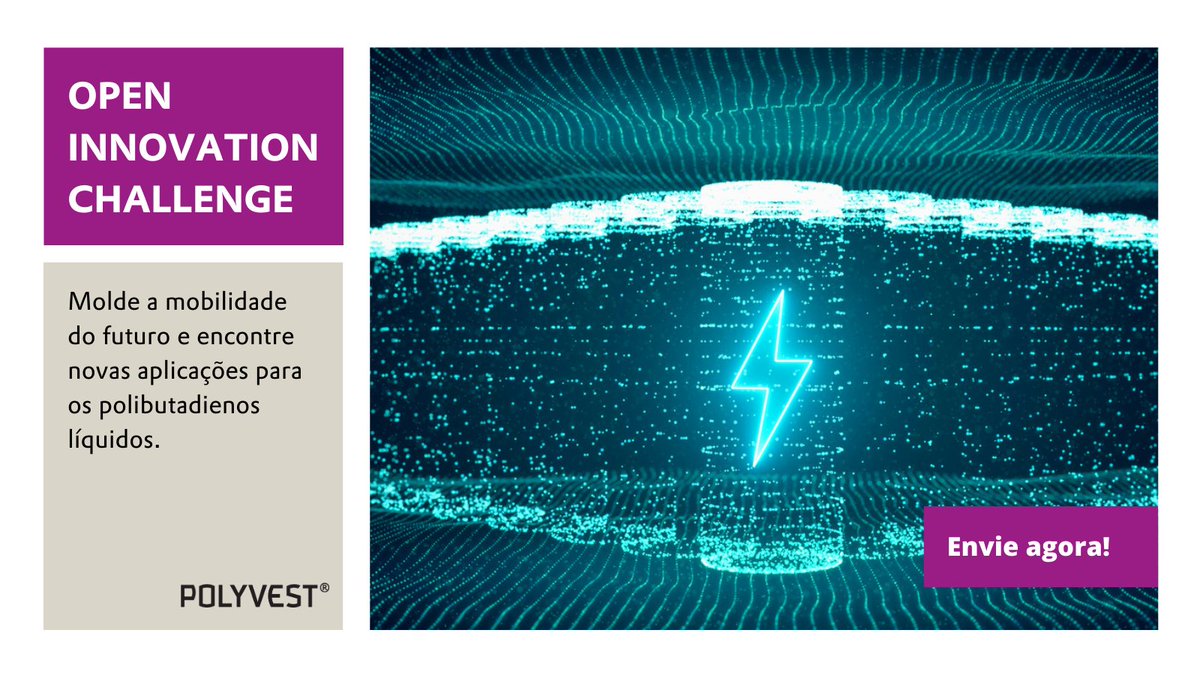 Desafio Evonik! O #POLYVEST® da Evonik é um produto estabelecido em vários mercados, mas será que ele pode ser ainda mais?  E você pode fazer parte disso!  Participe do nosso desafio #OpenInnovation, com a oportunidade de ganhar um prêmio em Euro: central-south-america.evonik.com/pt/products/no…
#Evonik