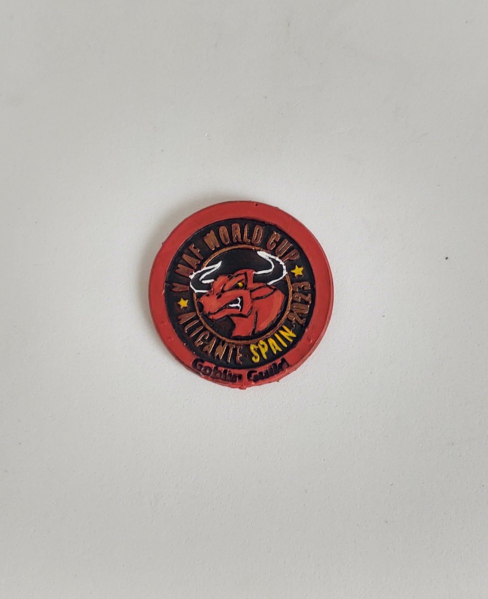 Goblin_Guild's tweet photo. This metal coin ( unpainted) will be a gift for our fans. In the @NAFSpainBid The rules on how to acquired it will be revealed in Alicante. #bloodbowl https://t.co/ZDJ0dLGXn6