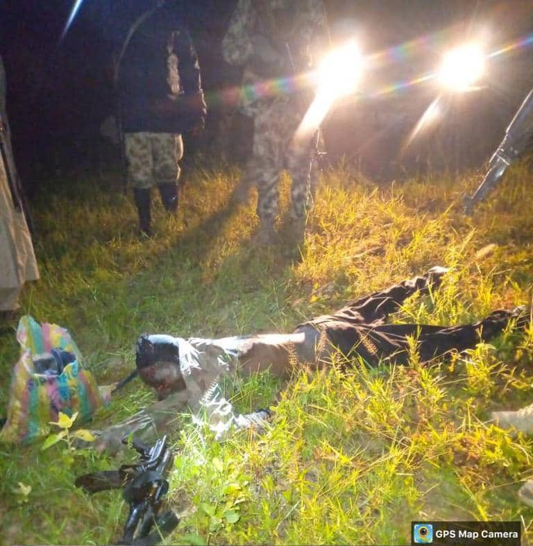 HQNigerianArmy's tweet photo. MNJTF SUCCESSFULLY CLEAR REMNANTS OF BOKO HARAM TERRORISTS AT DUGUSHEWA VILLAGE

The troops of Sector 3 Multinational Joint Task Force (MNJTF) deployed at Magumeri, Nigeria, conducted a proactive fighting patrol aimed at clearing the remnants of Boko Haram terrorists in the region. This successful operation resulted in the neutralization of one Boko Haram terrorist, significant recovery of arms and ammunition, and a remarkable step towards ensuring peace and stability in the area.

During the operation, the troops uncovered and engaged a group of Boko Haram terrorists at Dugushewa Village, relentlessly pursuing them as they attempted to flee. The courageous efforts of our troops led to the elimination of one Boko Haram insurgent. 

The recovered items included one AK 47 rifle, 4 rounds of 7.62mm (Special) ammunition, and one magazine, among other personal items. This substantial seizure significantly weakens the insurgents' capability and disrupts their ability to carry out further acts of violence and terror.

The successful outcome of this patrol is a testament to the unwavering commitment and dedication of the Sector 3 troops in their operations. Their precision, bravery, and professionalism have once again demonstrated MNJTF competence in maintaining peace and security in the region.

The Force Commander MNJTF, Maj Gen Ibrahim Sallau Ali has commended the troops of Sector 3 for their display of gallantry and extend his gratitude to the local communities for their continuous support and cooperation. Together, we shall triumph over terror and forge a brighter and safer future for our nations.

ABUBAKAR ABDULLAHI
Lieutenant Colonel
Military Public Information Officer - Ndjamena
5 September 2023