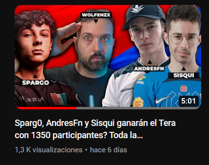 wolfenzx's tweet image. No lo dije pero, solo tengo palabras de gratitud por el apoyo del video y el canal. Quiero ser el altavoz de la comunidad española, en el video del Tera Quiero traer un reflejo de la experiencia y espero que lo disfrutéis. os dejo el video abajo por si aún no lo viste
🔻🔻🔻