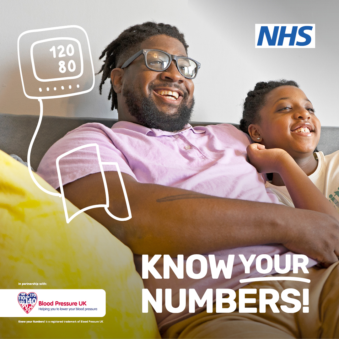 NHSSW's tweet photo. Around a third of adults in the UK have high blood pressure, left untreated it can lead to heart attacks and strokes.
Take the pressure off and get your numbers checked.
https://t.co/qM5AXtppEO
#KnowYourNumbersSW https://t.co/yloSZAtbvE