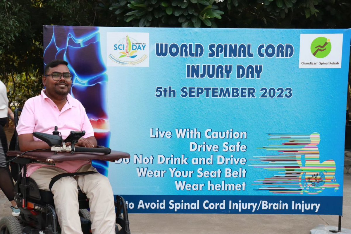 lifewithC4_Ajey's tweet photo. I am sharing this post with great joy, which was a part of the spinal cord injury day awareness programs organized by Chandigarh Spinal Rehab in the past few days, and I learned a lot...🙏
#spinalcordinjuryday #quadriplegic #lifestyle #sciday https://t.co/VpyprlxgE9