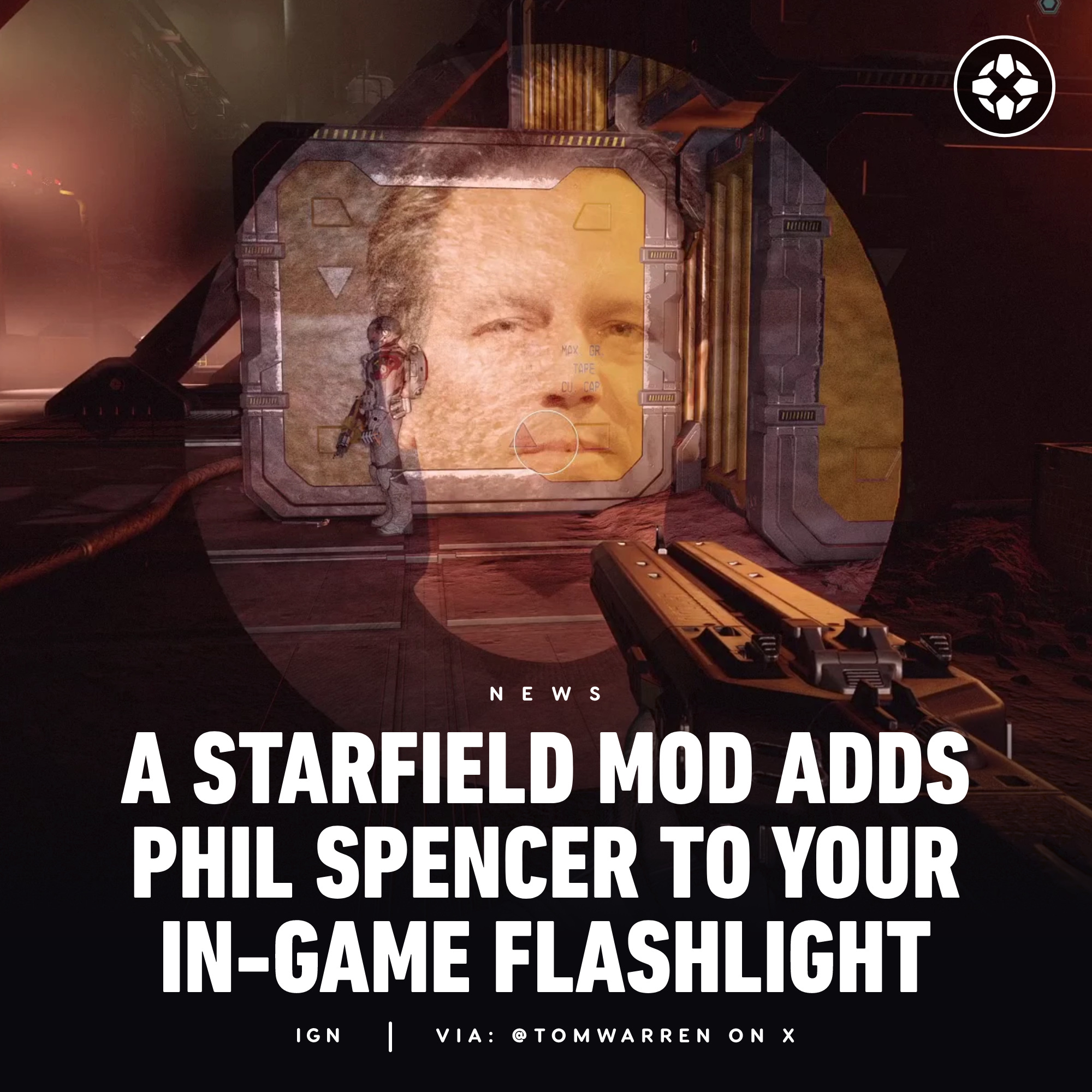 IGN on X: A new mod in Starfield lets you light up the world with