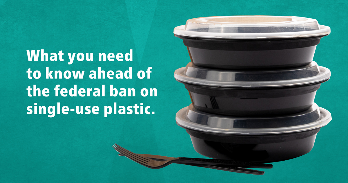 Attention business owners! 
Are you ready? The federal ban on single-use plastics takes effect December 20, 2023. For information & helpful business resources visit york.ca/ReduceWaste
#yrwaste #singleuse #zerowaste #saynotoplastic #plastic #reuse #litter #plasticfreejuly