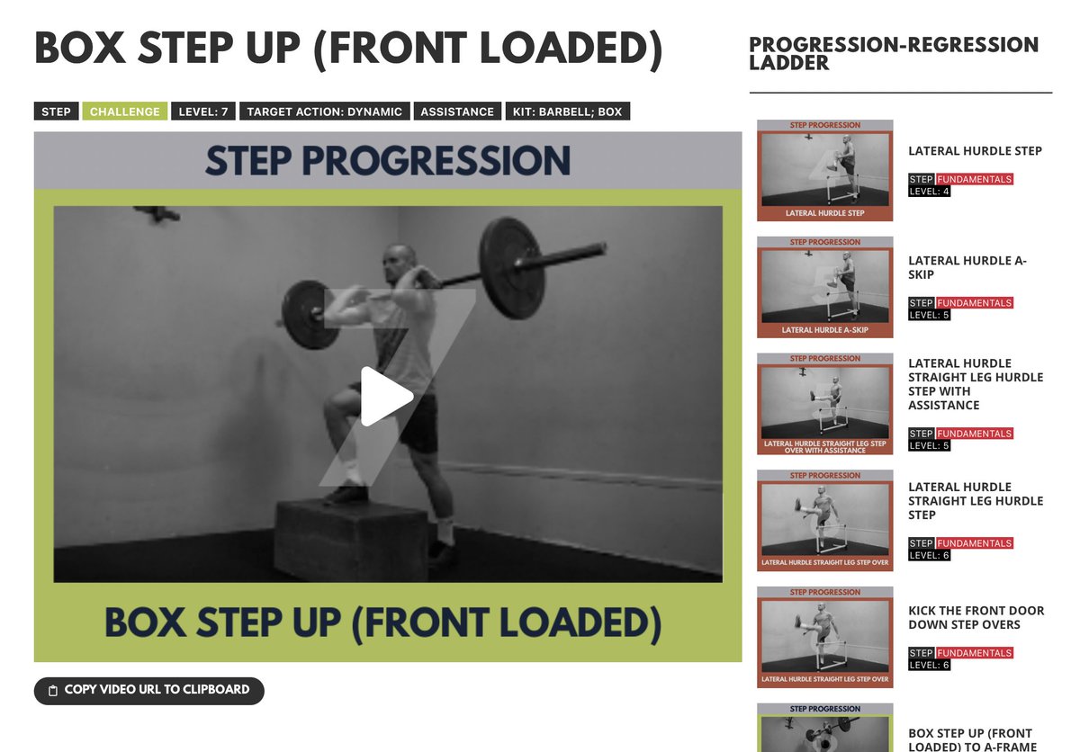 systemsinsport's tweet photo. Exercise Category: Step 
Sub-Category: None 
Complexity: 7/12 
Theme: Challenge 
Kit: Barbell; Box  
https://t.co/aAvA2YITft

Additional Tags for Analysis: #singleleg #lowerbody #dynamic #heavystrength #assistance https://t.co/NtPZverniM