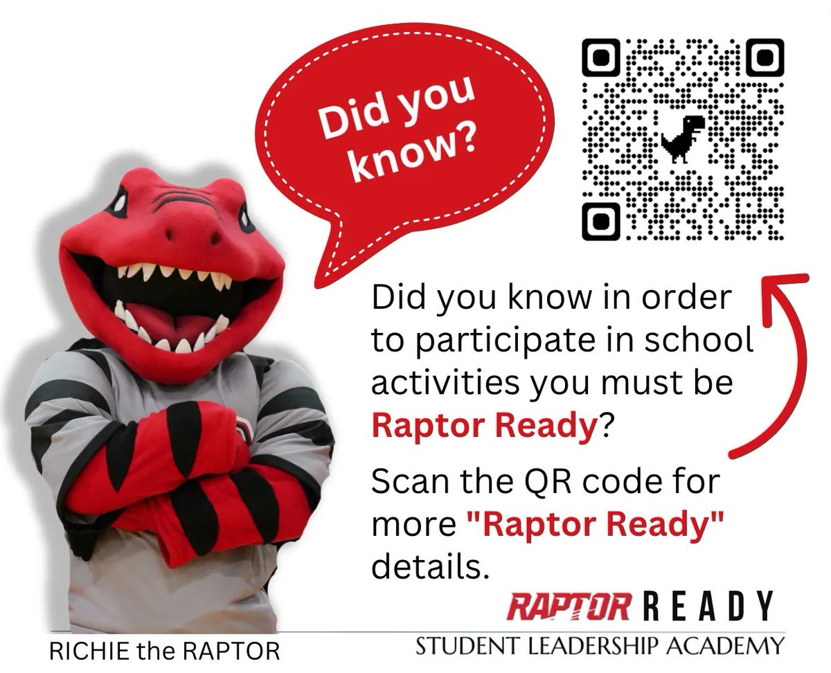 Raptor Activities and School Pride (@rthsactivities) on Twitter photo Richie Says: Did you Know in order to participate in most after school activities, games and school sponsored events you must be #RaptorReady <a href="/RichTownshipHS/">Rich Township HSD 227</a> <a href="/rich227SCouncil/">Rich Township Student Council</a> <a href="/RTHS_Athletics/">Raptor Athletics</a> <a href="/RTHSacademies/">Rich Township HS Career Academies</a> <a href="/RTHSPrincipals/">RTHS Co-Principals</a> <a href="/TheUproarRTHS/">Rich Township Raptors Student Newspaper</a> <a href="/rich227arts/">@Rich227arts</a> Richie Says: Did you Know in order to participate in most after school activities, games and school sponsored events you must be #RaptorReady <a href="/RichTownshipHS/">Rich Township HSD 227</a> <a href="/rich227SCouncil/">Rich Township Student Council</a> <a href="/RTHS_Athletics/">Raptor Athletics</a> <a href="/RTHSacademies/">Rich Township HS Career Academies</a> <a href="/RTHSPrincipals/">RTHS Co-Principals</a> <a href="/TheUproarRTHS/">Rich Township Raptors Student Newspaper</a> <a href="/rich227arts/">@Rich227arts</a>