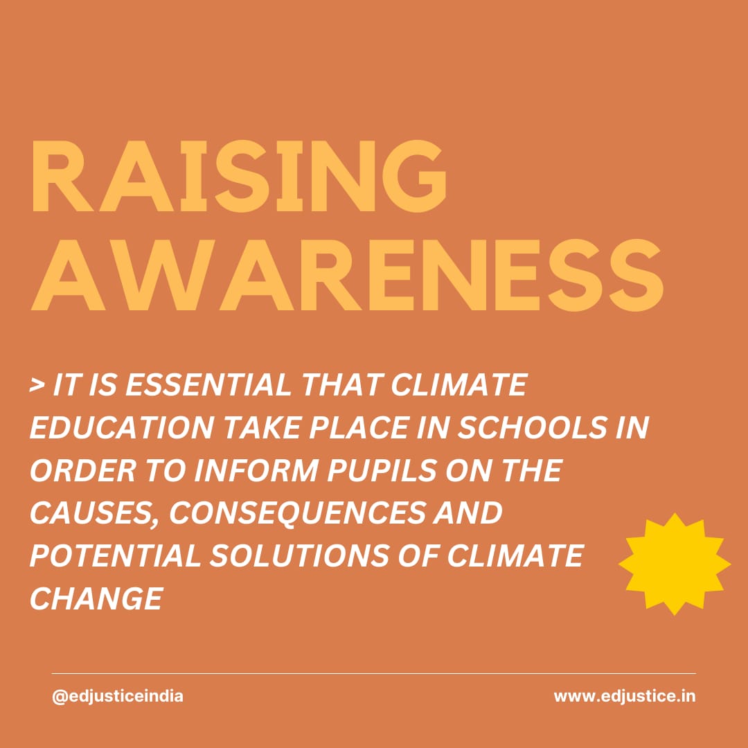 EdJusticeIndia's tweet photo. Around the world, climate change's effects are still being seen and felt.  The concern is that if coordinated global action is not taken before it is too late, future generations will be left to pick up the pieces.

#edjustice #edjusticefoundation #EducationForAll https://t.co/PlVOROQ1vK