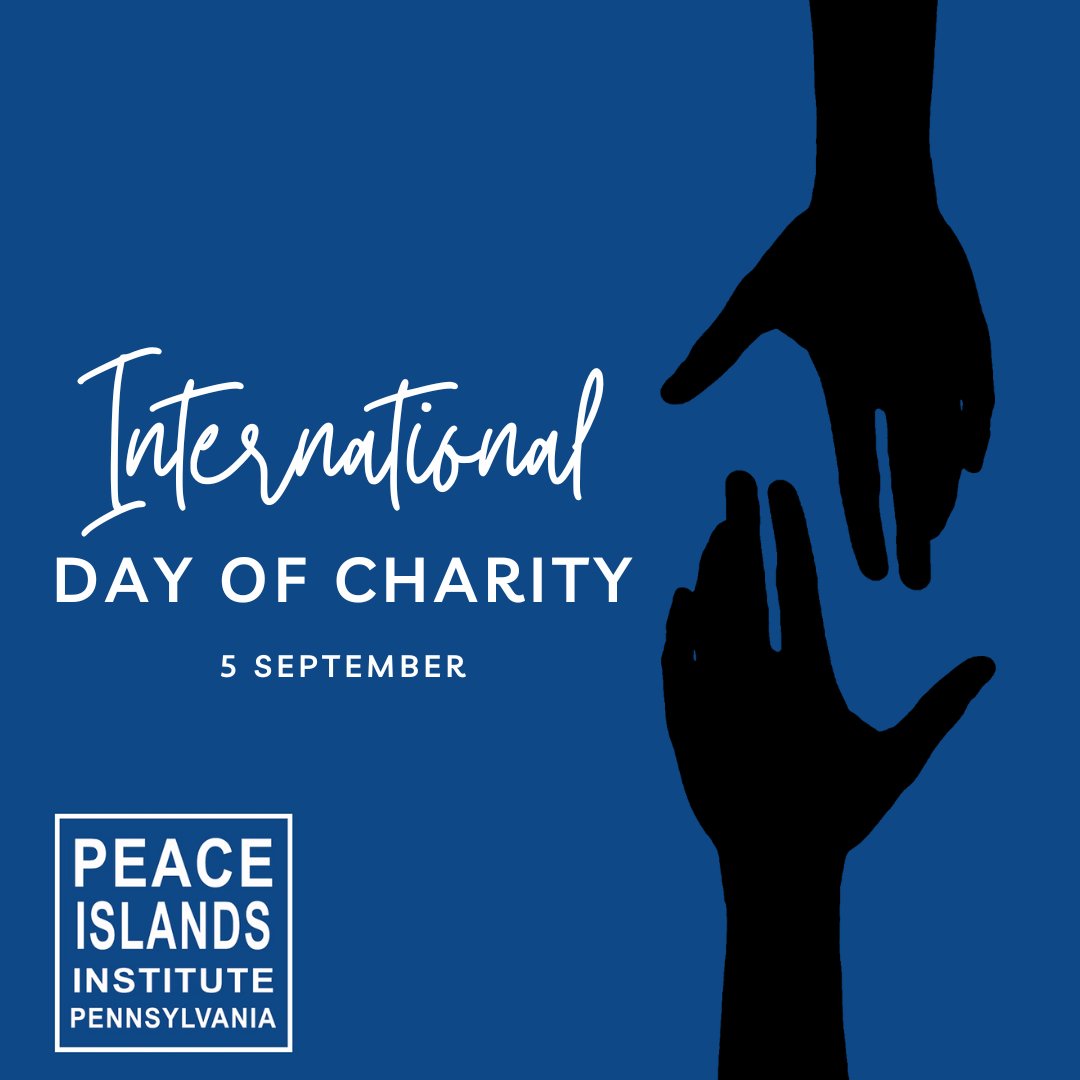 PeaceIslandsPA's tweet photo. On this International Day of Charity, we at Peace Islands Institute are embracing the power of giving and compassion. Together, we can make the world a better place through acts of kindness, generosity, and unity.
#InternationalDayofCharity #CommunityLove #Charity #PIIPA https://t.co/AmtJ6vWxT4