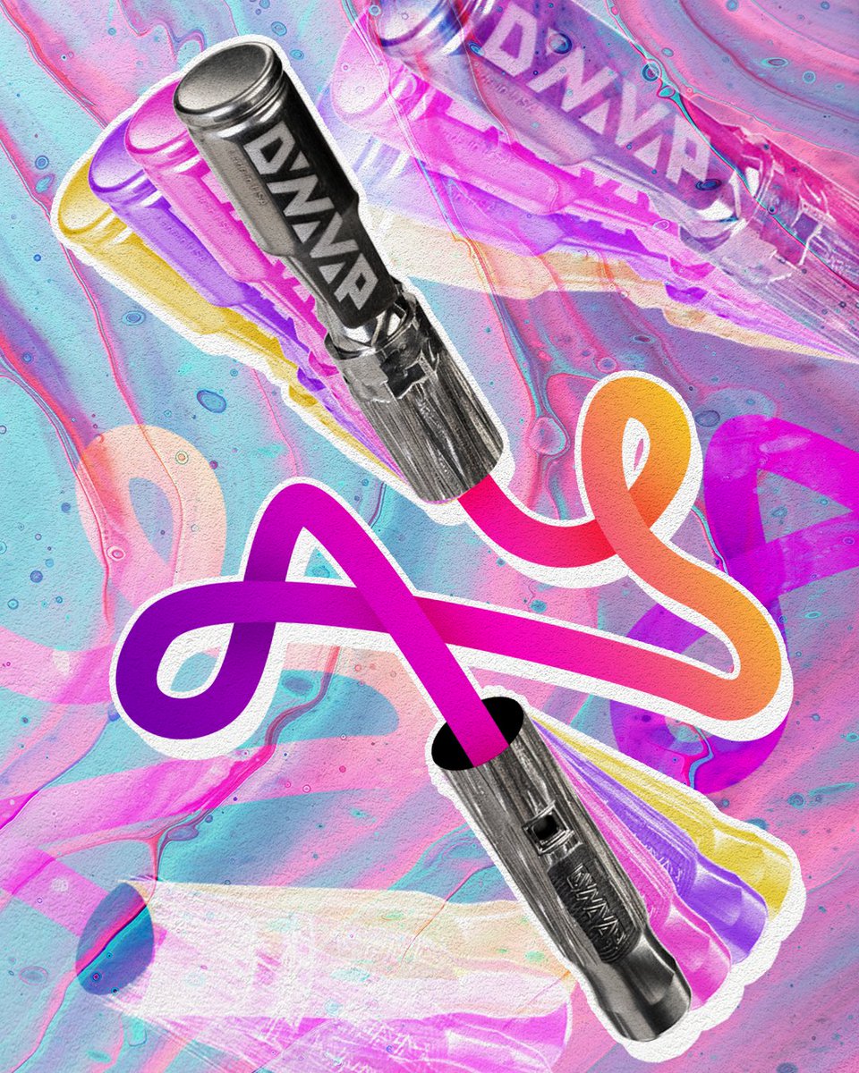 DynaVap's tweet image. Take a trip to flavor town with the DynaVap M Plus – it&apos;s a journey you won&apos;t want to miss! 📷
#dynavapmplus #mplus #groovy #fun #art #trippy #functionalart
#thermalextraction
