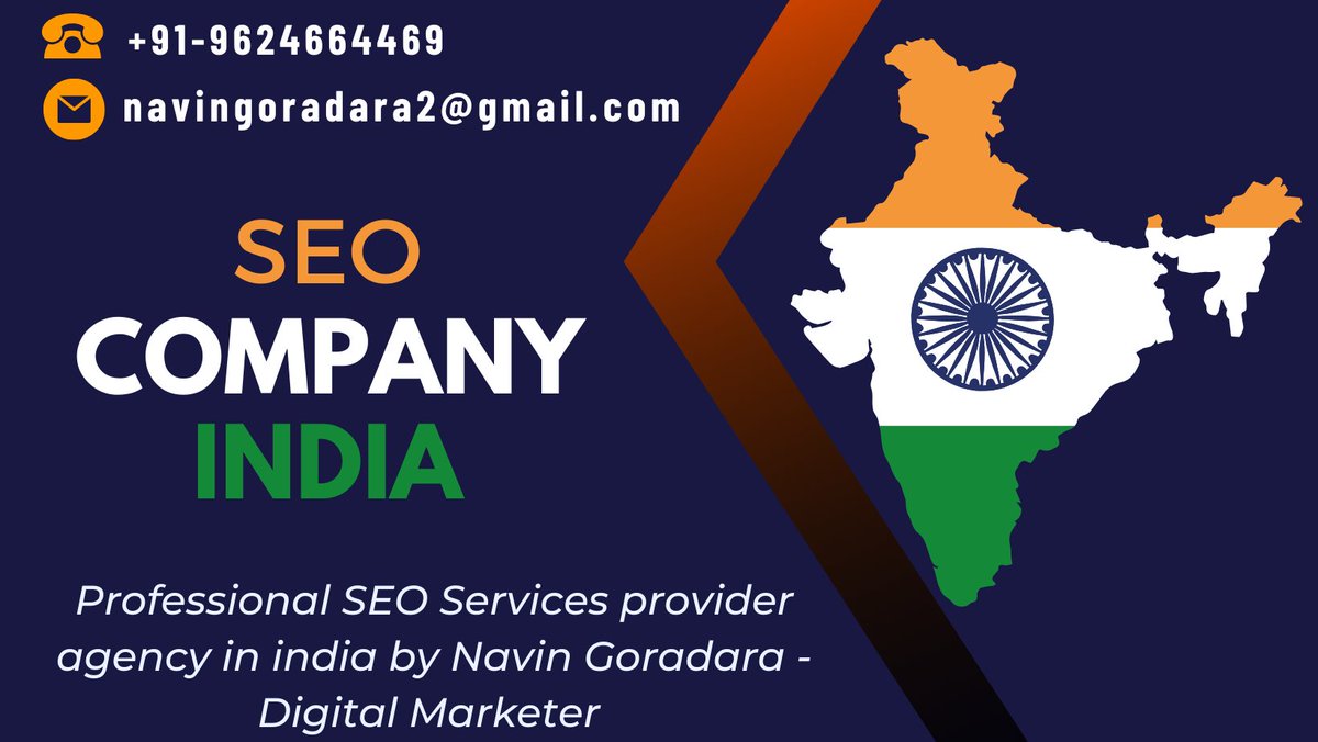 SEO Company Near Me India, Global SEO Services, Local SEO Solutions #Ahmedabad Near Me - Navin Goradara - Digital Marketer #India (SEO, #SMO, #PPC, #ASO Services Consultant India)

#digitalmarketer #digitalmarketing #seo #seocompanyindia #seoservices #navingoradara #seosolutions