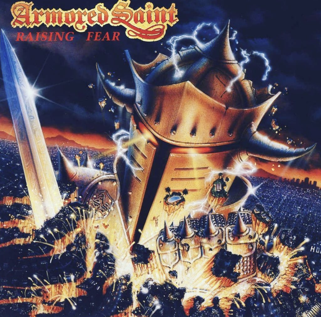 ThisDayInMETAL's tweet photo. Sept 5th 1987 #ArmoredSaint released the album "Raising Fear" #OutOnALimb #BookOfBlood #Terror #HeavyMetal
Did you know..
This was their last studio album with guitarist Dave Prichard.
The band did a cover of the Lynyrd Skynyrd song “Saturday Night Special” on this album. https://t.co/5qPEXcYgOH