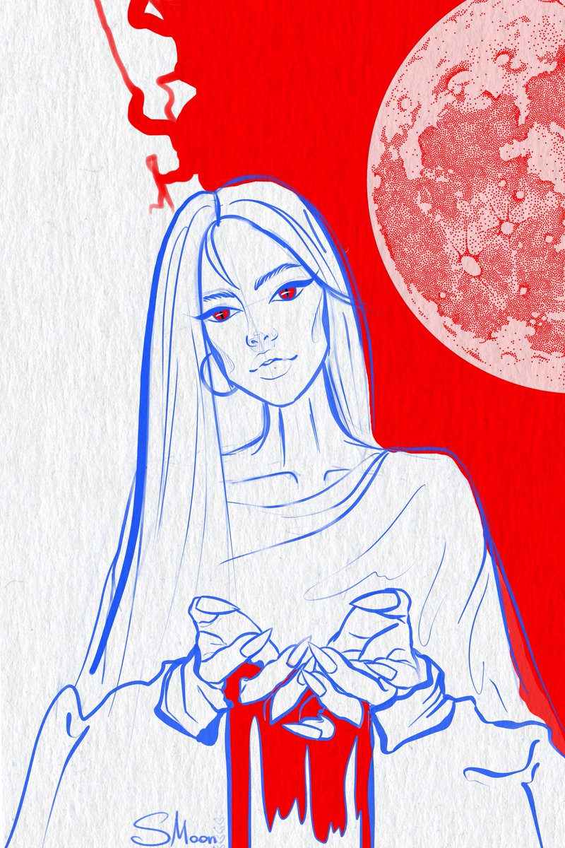 #bamboogallery A gift to a beautiful moon Artist <a href="/KristinaArtNFT/">Kristina</a> and the digital artists hand drawn by  our very own dope <a href="/susha_moon/">Susha Moon</a> , bamboo appreciates the love for our 🌙

Kristina really 💕 your style 💕 Gn #NFTfamily
