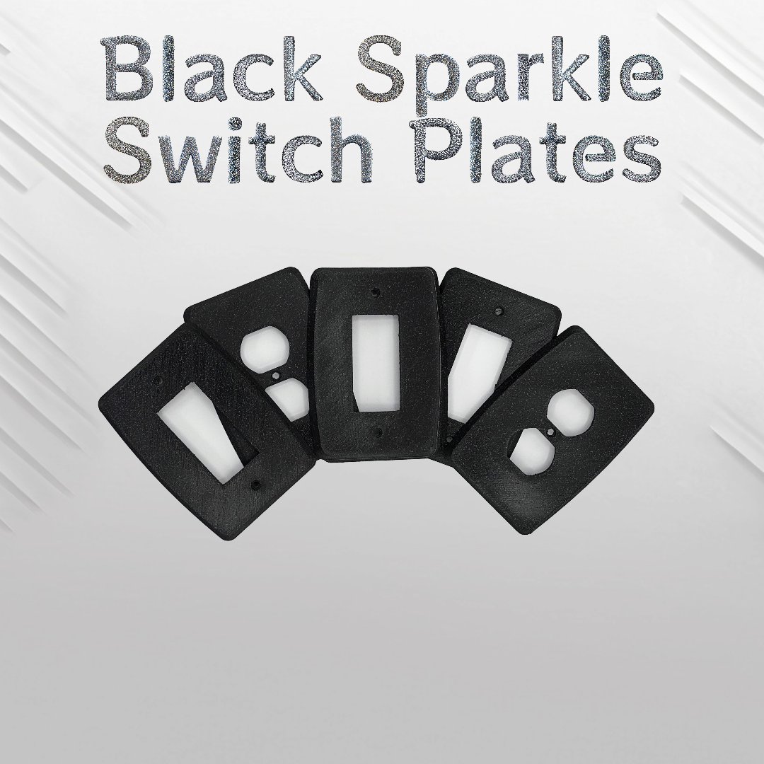 functionalNFun's tweet photo. Love this Black Galaxy PLA from @Polymaker_3D makes fun items. These switches plates will look great on the wall
https://t.co/OrS1rde4Ka
#switchplates #lightswitches https://t.co/8lOQUQY6qe