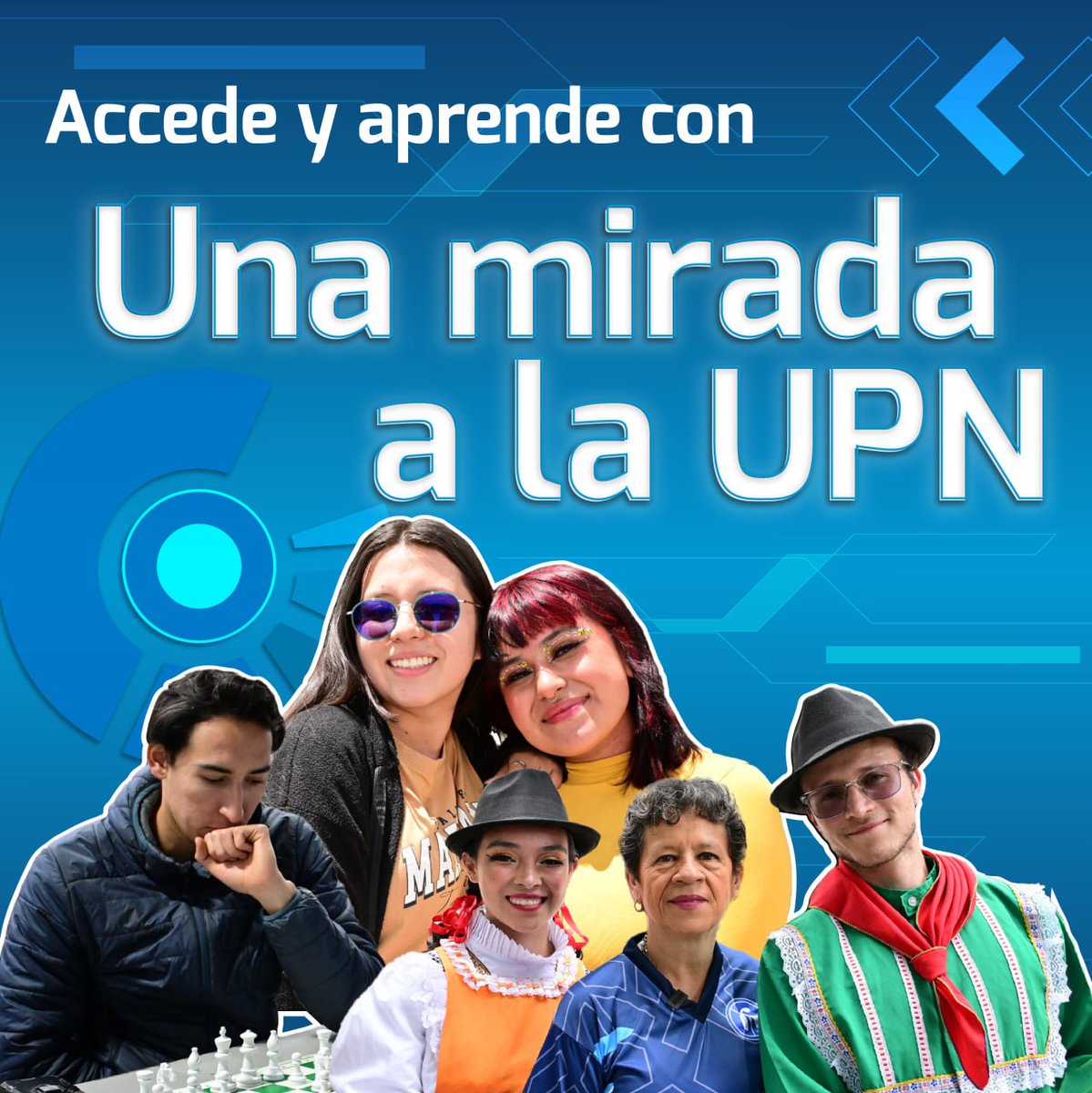 Invitamos a toda la comunidad estudiantil de la Universidad Pedagógica Nacional a conocer la Ruta de Formación: ¡Una Mirada a la UPN! Una iniciativa que busca dar un recorrido por la cultura, diversidad e historia de la Universidad. 

Iniciando el camino: campusvirtual.upn.edu.co/oferta/una_mir…