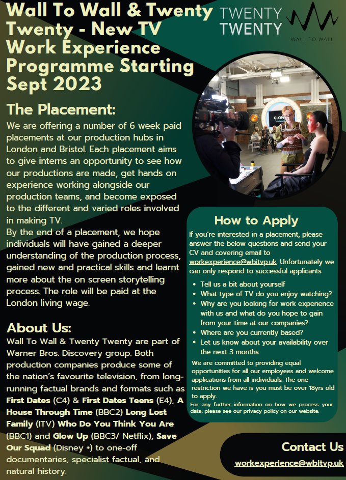 Wall to Wall Media tweet media