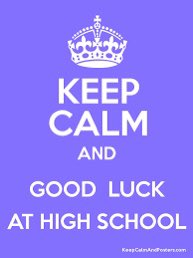 Tomorrow can seem very daunting but trust me you’ll be great and you are ready for this…