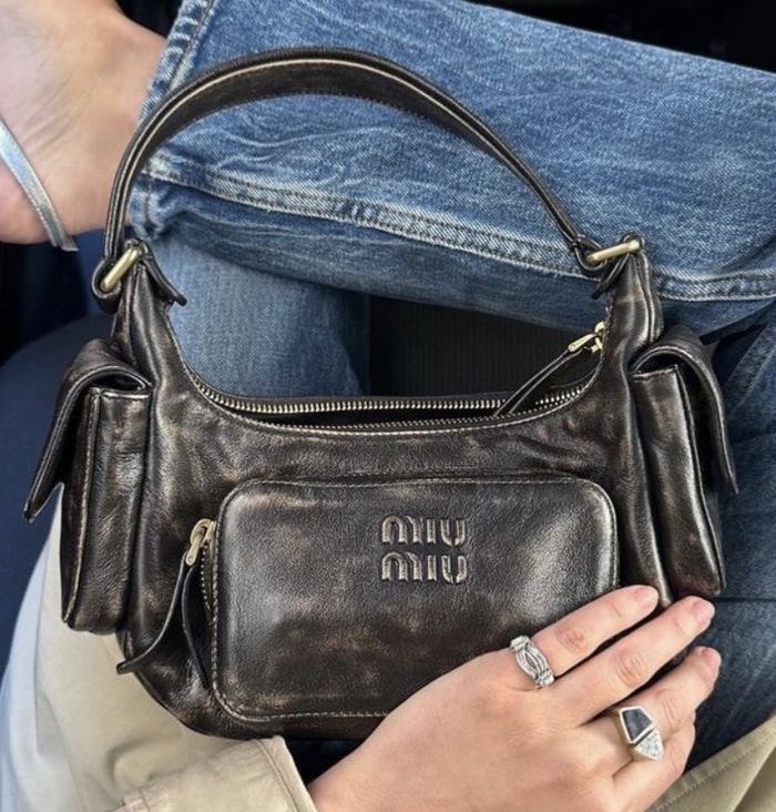 miu miu cargo bag