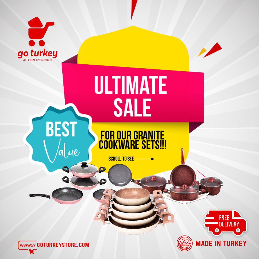 GoTurkeyStoreKe's tweet image. 🎉 Introducing our Mega Granite Cookware Sale – where durability meets elegance.

Grab your favorites now and create masterpieces in the kitchen! 🥘✨👉mtr.cool/tqttotmdbr 

#GraniteCookwareSale #KitchenMasterpiece #granitecookware #granitecookwarekenya #cookwarekenya