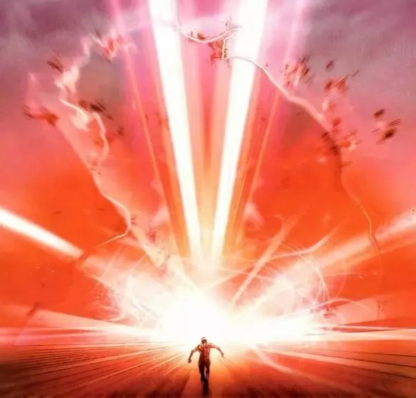 — X-Men DETRÁS DE MI.

AHORA. — 

Grita con todas sus fuerzas y espera a que se coloquen en posición justo cuando Emma le adecua la cabeza para el golpe de gracia.

— ¡Se acabó! —