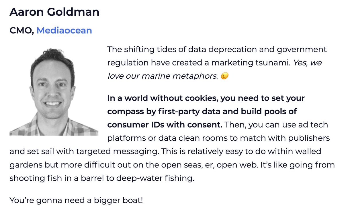 ➡️ <a href="/AaronGoldman/">Aaron Goldman</a> &amp; fellow experts on how privacy-related changes affect marketers in <a href="/skaicommerce/">Skai</a>'s Omnichannel Forum
skai.io/blog/august-20… #omnichanneladvertising #privacy