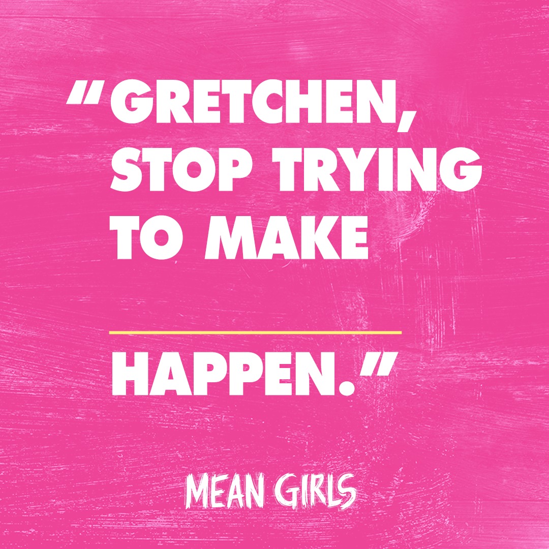 syrlandmark's tweet photo. In 2018, MEAN GIRLS was nominated for Best Book of a Musical at the Tony Awards.

How well do you know these iconic quotes? 🗨️

Purchase tickets to MEAN GIRLS at the Landmark Box Office or online at https://t.co/oWIMLJ38Kn 🎟️ https://t.co/LJGccGnw4O