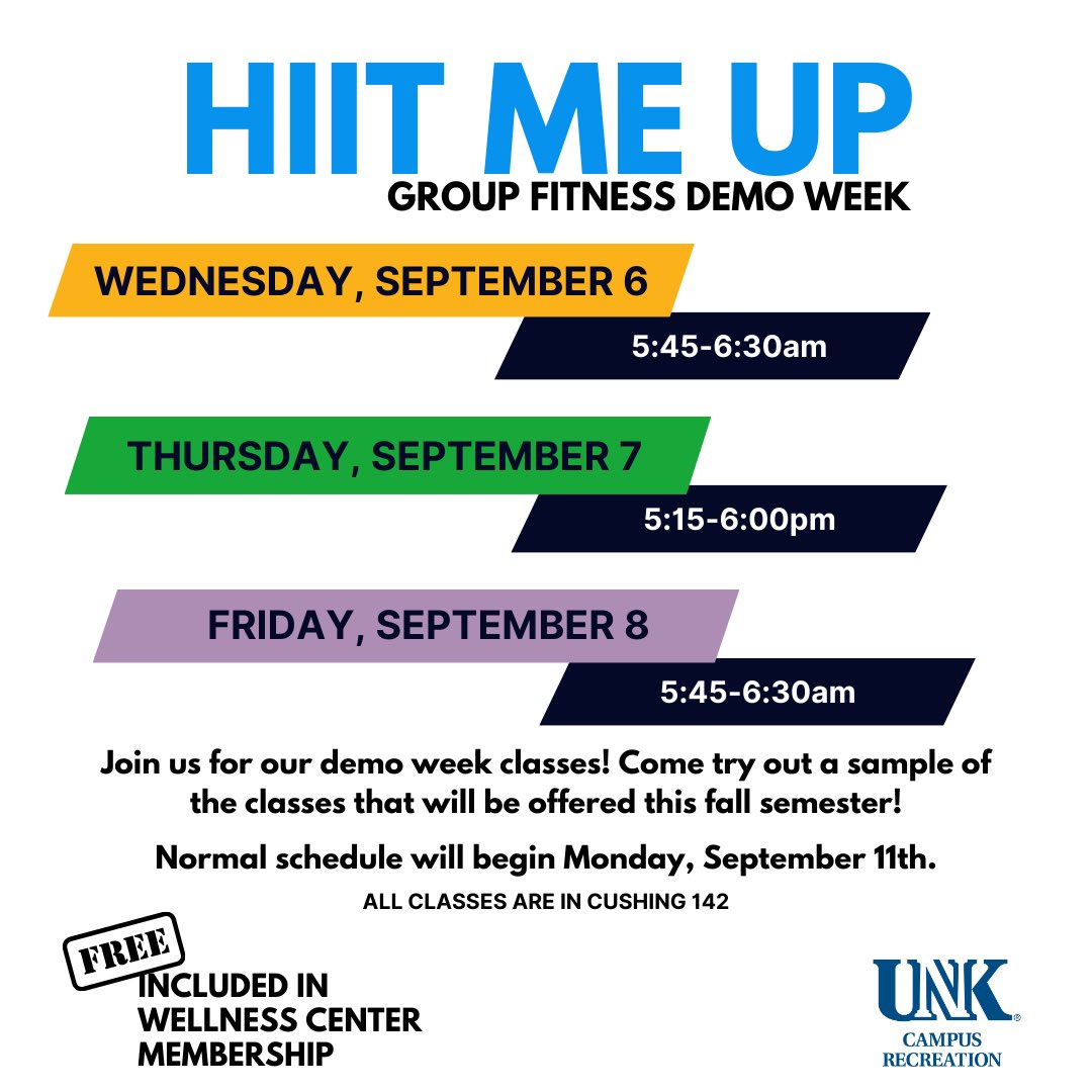 UNK Campus Recreation tweet media
