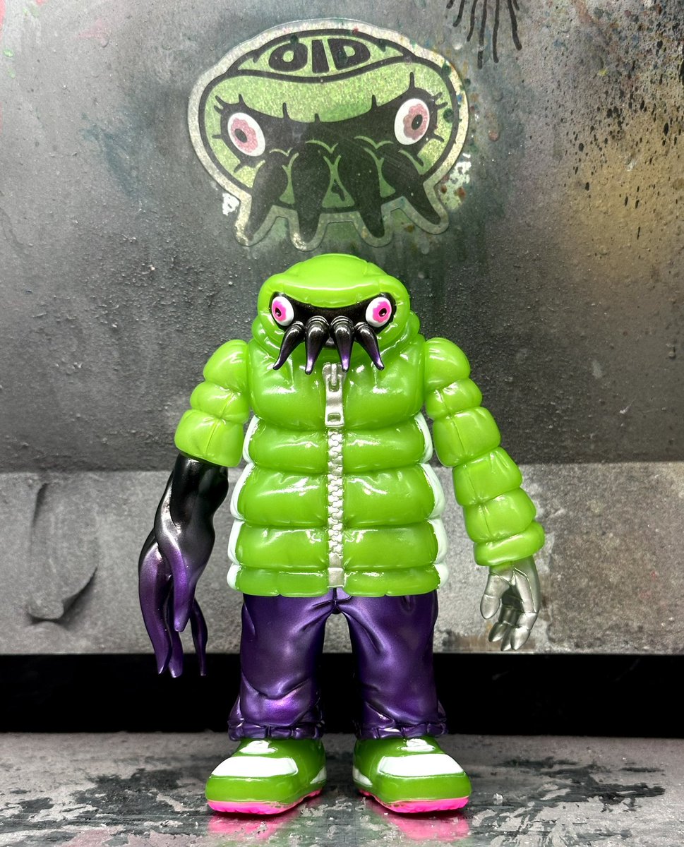 みちのくソフビ祭り マーミット クトゥルフオイドX 今週末のSofviQではシンプルにクトゥルフオイドグリーンをメインに販売