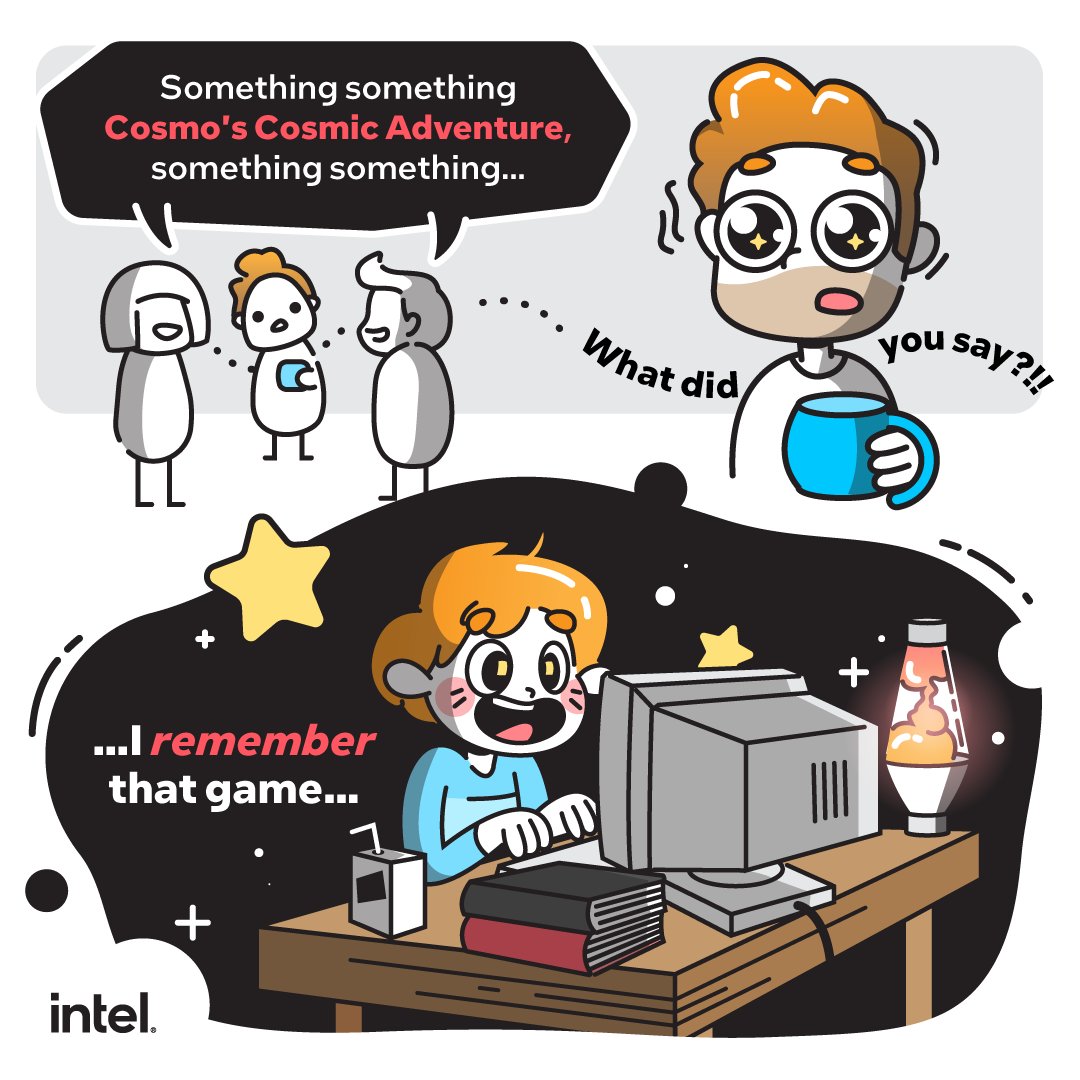 IntelSoftware's tweet image. What game will make you a kid again the moment someone mentions it? #GameHumor