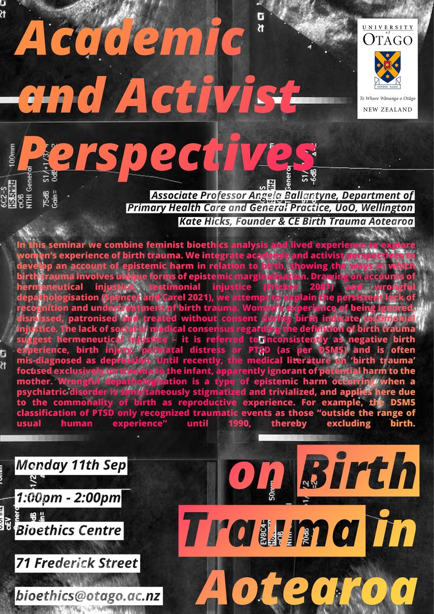 Bioethics Centre tweet media