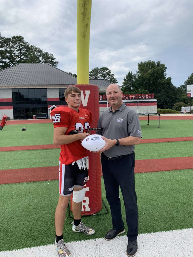 Winder-Barrow Bulldoggs FB (@wbdoggsfb) on Twitter photo Week 3
Georgia Farm Bureau
Player of the Week
Kenny Dominguez
<a href="/ctpender/">Ted Pender</a>
@gafarmbureau
<a href="/Kenny_rd2005/">Kenny Dominguez</a> Week 3
Georgia Farm Bureau
Player of the Week
Kenny Dominguez
<a href="/ctpender/">Ted Pender</a>
@gafarmbureau
<a href="/Kenny_rd2005/">Kenny Dominguez</a>