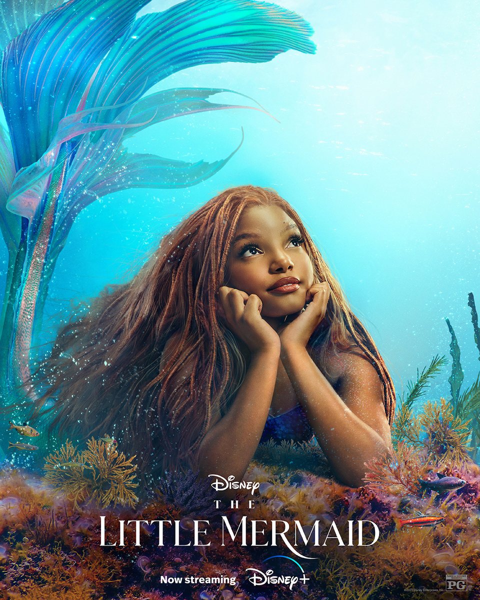Disney's #TheLittleMermaid is officially part of your world. ✨🫧🌊 Stream it NOW only on <a href="/DisneyPlus/">Disney+</a>.