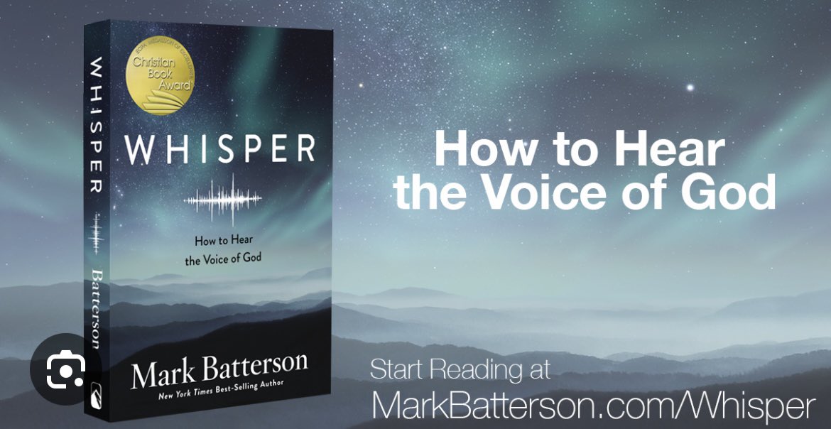 MarkBatterson's tweet photo. the eBook edition of #Whisper is $1.99 @amazon for a limited time! discover the SEVEN LOVE LANGUAGES that God speaks in. https://t.co/pinkCMf4pg