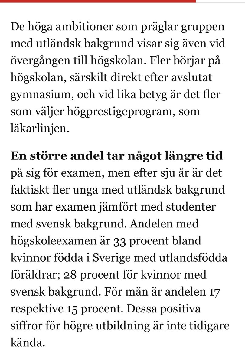 Intressant stor studie om ungas villkor i utbildning 👇🏽