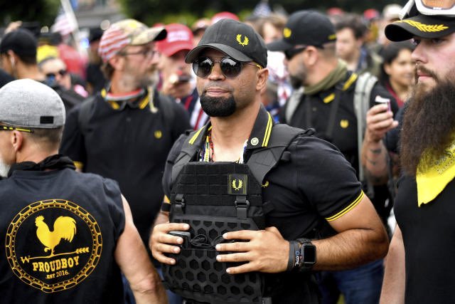 PawlowskiMario's tweet photo. Justice served! Enrique #Tarrio of the Proud Boys sentenced to a record 22 years in prison for his involvement in the Jan. 6 seditious conspiracy. Let this be a clear message that our democracy will not tolerate such actions. 🇺🇸

#Jan6thInsurrection #Jan6 https://t.co/RXZlDVrTH6