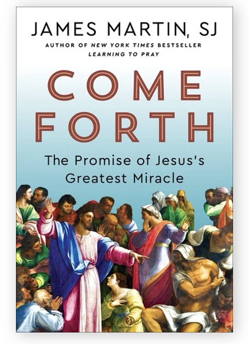 NickSchiavone's tweet photo. Amen.  Alleluia!  #AMDG

#ComeForth is available in all formats:  hardcover, e-book and audio -
read by @JamesMartinSJ himself.

https://t.co/y43FVD20QX https://t.co/49JABMV1NG