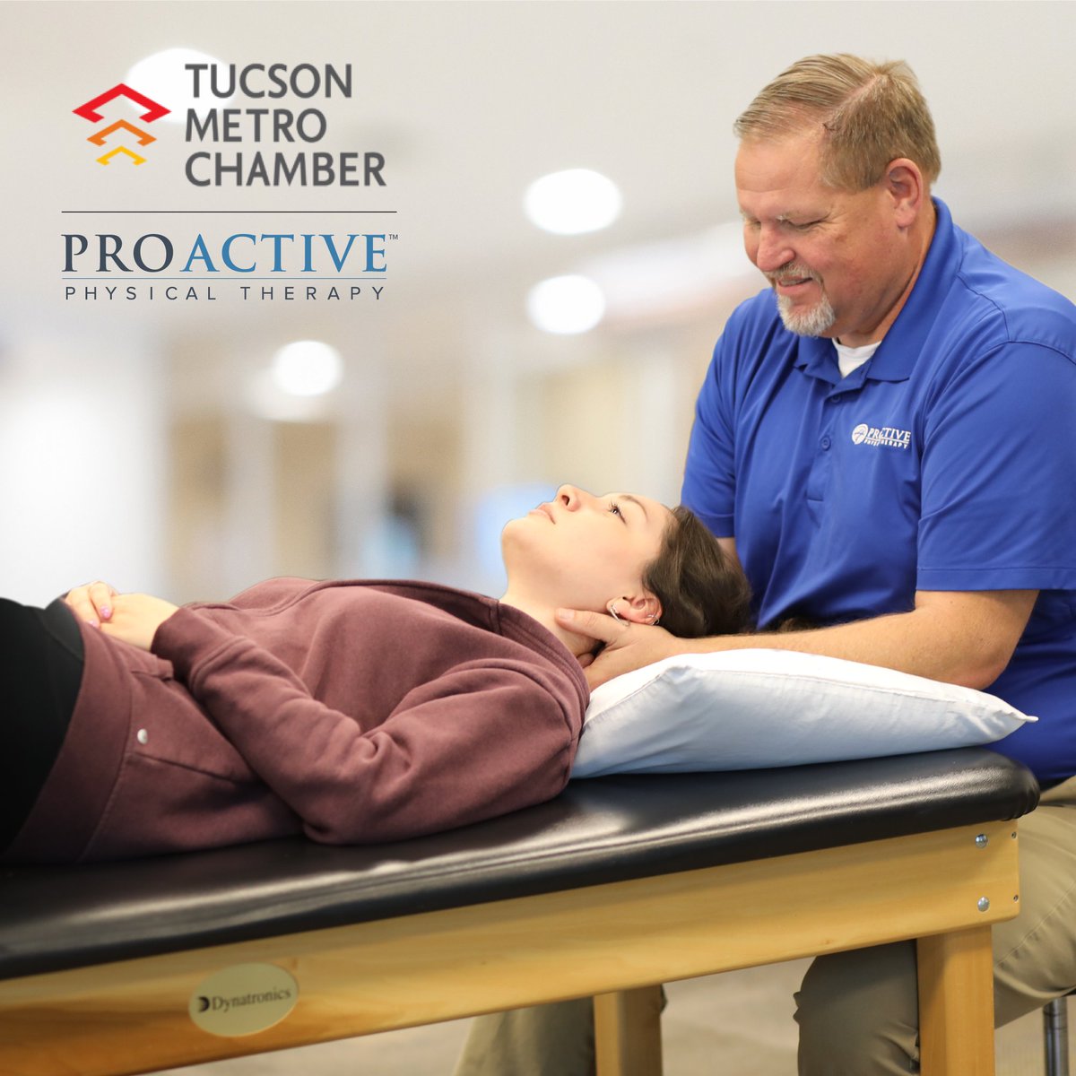 ProActiveAZ's tweet image. ProActive Physical Therapy is proud to join the @tucson_metro_chamber! 🙌