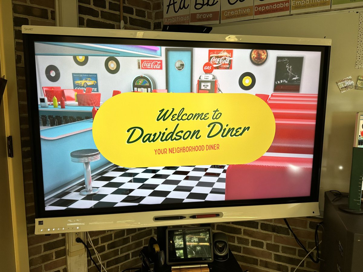 MsDavidsonk's tweet photo. Third graders had a blast “tasting” some great books at the Davidson Diner today! 📚 #buildingareadinglife #excitedtoread #heathcotepride https://t.co/QGTHmo4msM
