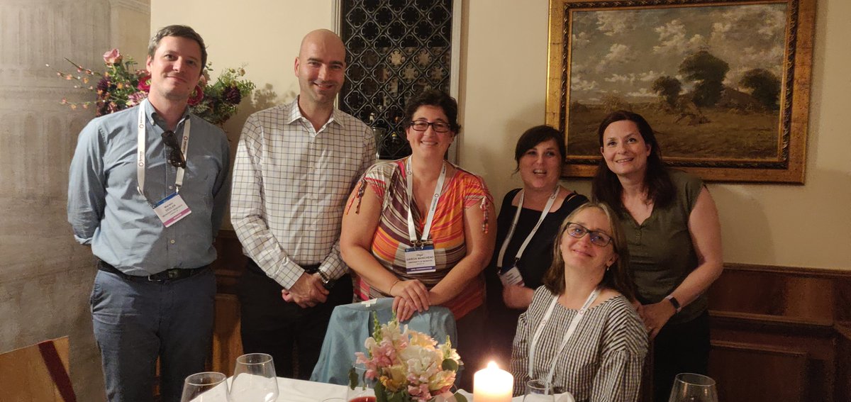 We had a great time yesterday at the speakers dinner @ #EFMCASMC23 in Zagreb. Nice to catch up with friends and former co-workers (guess who in the picture?) 😜 Do not miss the talk of @marwinsegler on ML tomorrow at 8:30! 🆙