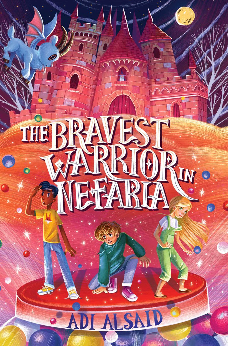 TDrecker's tweet photo. Happy book birthday, The Bravest Warrior in Nefaria @AdiAlsaid! 🥳
@SimonKids #mglit #kidlit #fantasy #evilschemes
https://t.co/xU5335chFM https://t.co/9fk7icD6o7