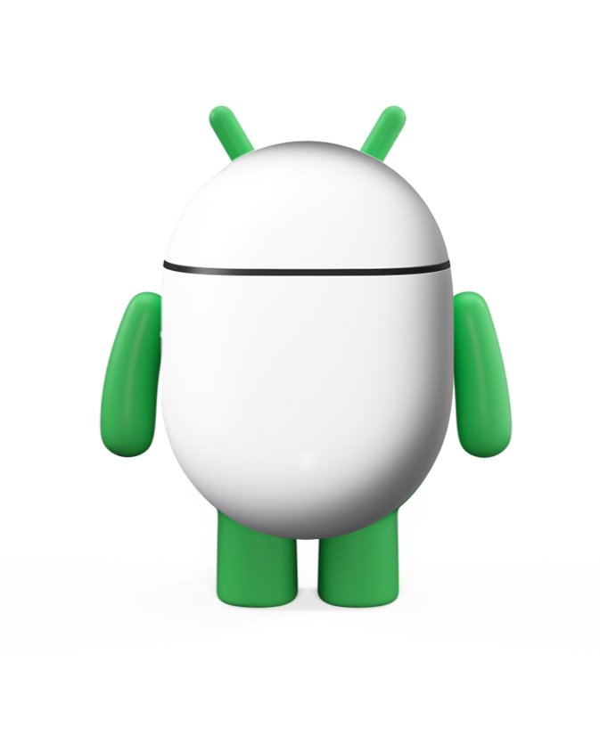 smartechdaily's tweet photo. العديد لاحظوا أن تصميم شعار أندرويد الجديد يشبه سماعات #GoogleBuds مع جسم الروبوت 🫣 https://t.co/JfLpk84ErS