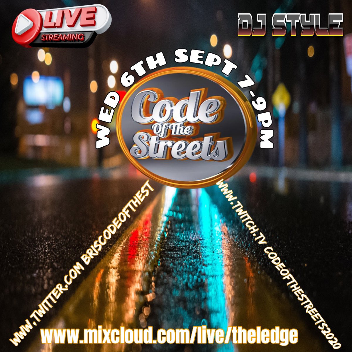 djstylebig's tweet photo. We're back #midweek #jam Wed 6th Sept #livestreaming 7-9pm, broadcasting https://t.co/6mRPbDIgLc https://t.co/Y1qEBY1h45 - https://t.co/ygf7StyWHV - https://t.co/bA031t2JEN #codeofthestreets #rnb #afrobeats #soul #hiphop #bashment https://t.co/FWLTaEpjzJ