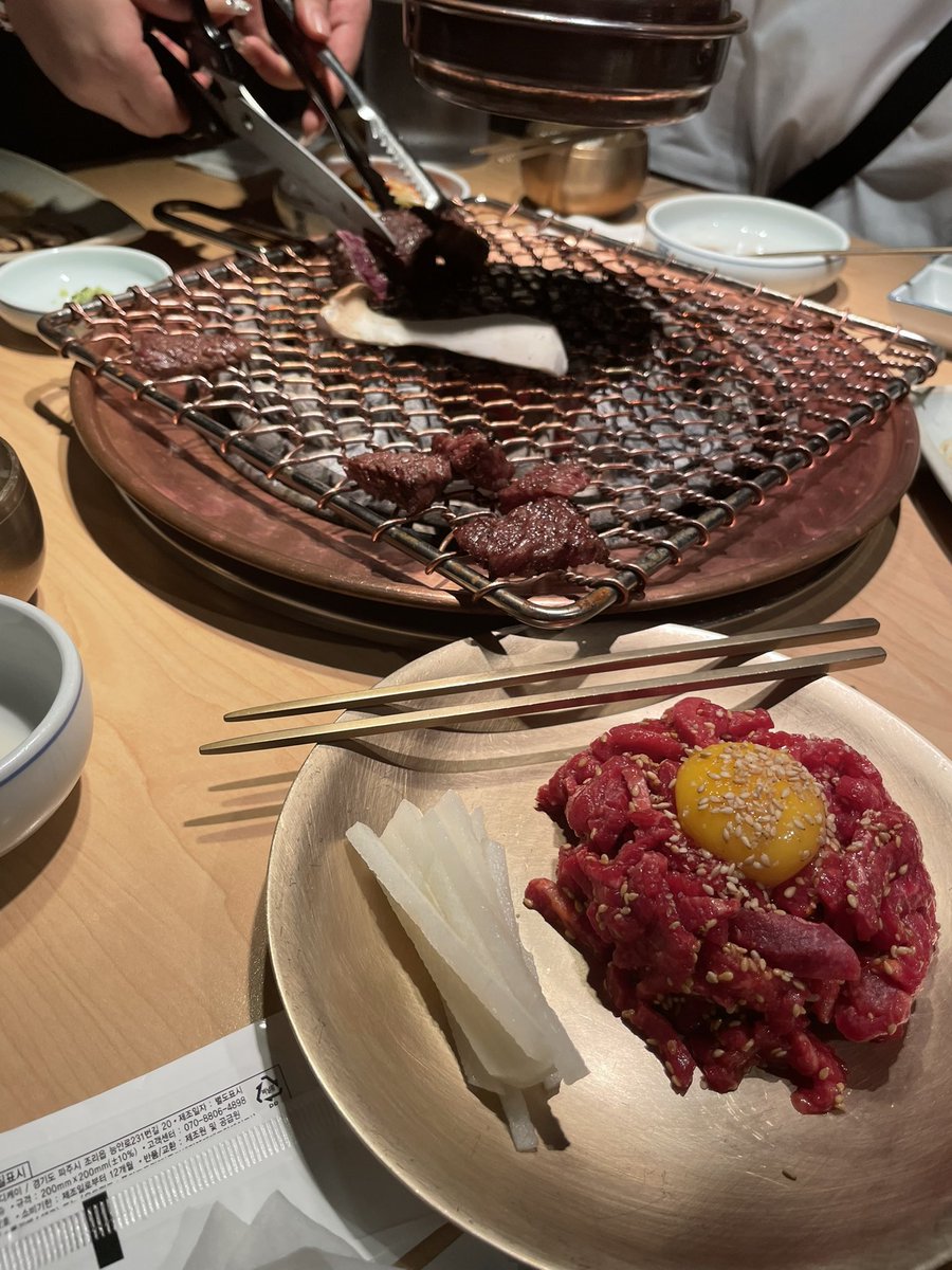Crypto_Papaz's tweet photo. ソウルにて。
焼肉、めちゃくちゃ美味しかった。 https://t.co/Pvgj1V5vJQ