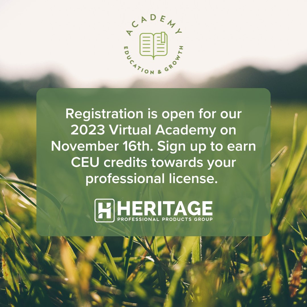 Heritage Professional Products Group (PPG) tweet media