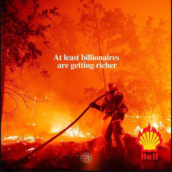 @Jens_Brodersen #FossilKapital = Totengräber des planetaren Gleichgewichts.

#ExxonKNEW & #TheyALLknow
#Shell2Hell

#PlanetaryAccountability
#EcocideAccountability
#ClimateAccountability

#JustStopOil
#ClimateActionNow