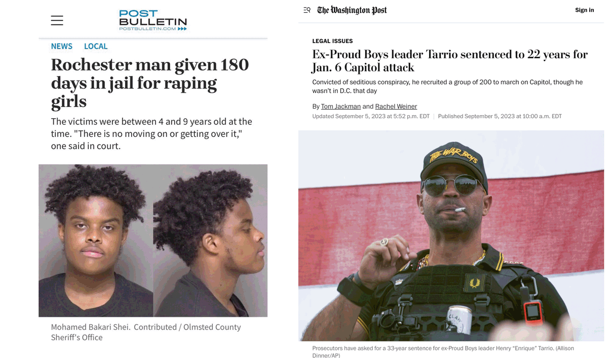 ianmiles's tweet photo. This is what "justice" looks like in America. https://t.co/nlaUGcILAn