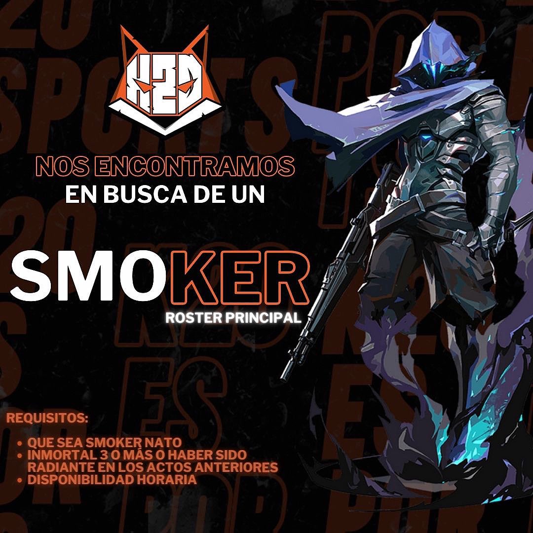 Muchachos, el que esté interesado en el puesto no dude en contactarnos por interno! #gok20 🦊🔥