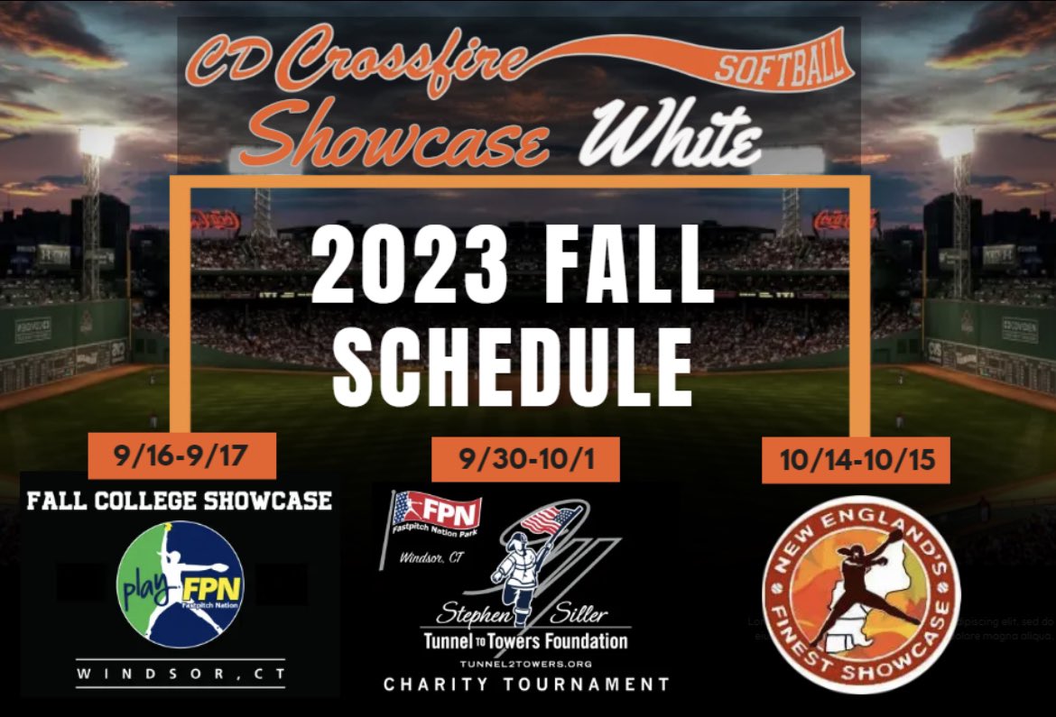 Fall ball is back and I am so excited to be back on the field with my new team. Looking forward to my fall 2023 schedule.