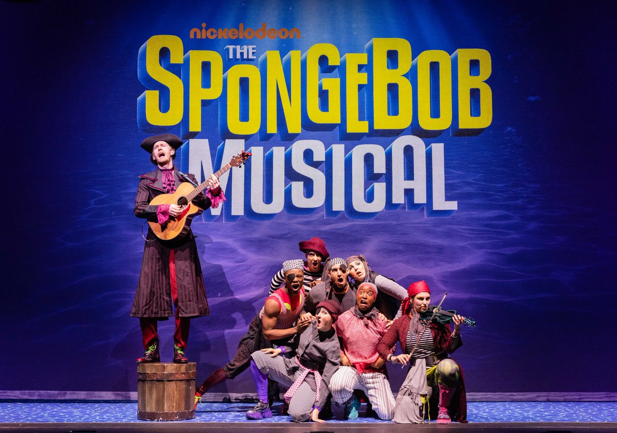 NETheatreGuide's tweet photo. The @NETheatreGuide review of the highly entertaining "The SpongeBob Musical" @SpongebobStage which is at Newcastle Theatre Royal @TheatreRoyalNew this week until Saturday 9 September 2023. 
REVIEW: https://t.co/VwWGxrFIav https://t.co/Jz02dU9CFh